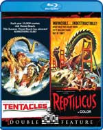 Tentacles and Reptilicus Blu-Ray Cover