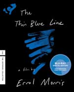 The Criterion Collection Blu-Ray Cover for The Thin Blue Line