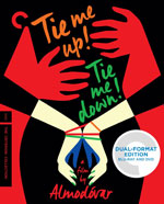 The Criterion Collection Blu-Ray cover for Tie Me Up! Tie Me Down!