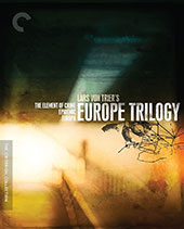 Lars Von Trier's Europe Trilogy Criterion Collection Blu-Ray Cover