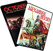 Two From Sergei Eisenstein: October and Alexander Nevsky DVD Cover