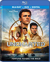 Uncharted Blu-Ray Cover