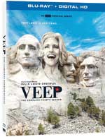 Veep: The Complete Fourth Season Blu-Ray Cover