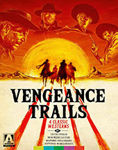 Vengeance Trails: Four Classic Westerns Blu-Ray Cover