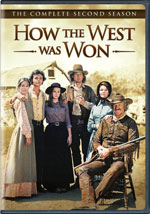 DVD Cover for How the West Was Won the Complete Second Season