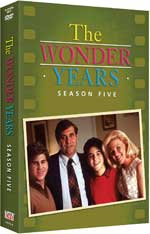 DVD Cover for The Wonder Years: The Complete Fifth Season