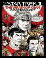 Star Trek II: The Wrath of Khan Director's Edition Blu-Ray Cover