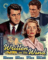 Written on the Wind Criterion Collection Blu-Ray Cover