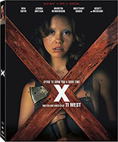 X Blu-Ray Cover