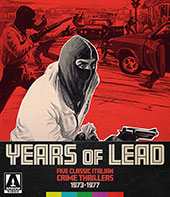 Years of Lead: Five Classic Italian Crime Thrillers 193-1977 Blu-Ray Cover