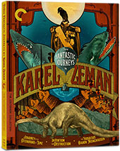 Three Fantastic Journeys by Karel Zeman Criterion Collection Blu-Ray Cover