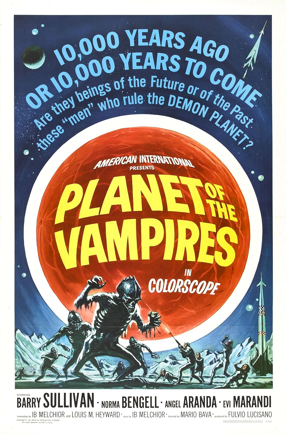 Planet of the Vampires ( Terrore nello spazio )