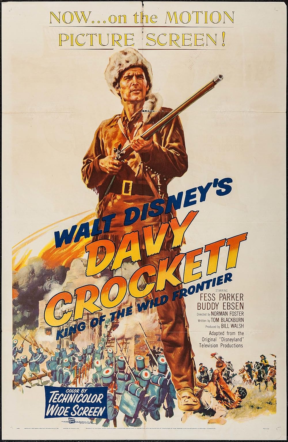 Davy Crockett, King of the Wild Frontier