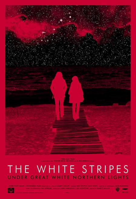 The White Stripes Under Great White Northern Lights
