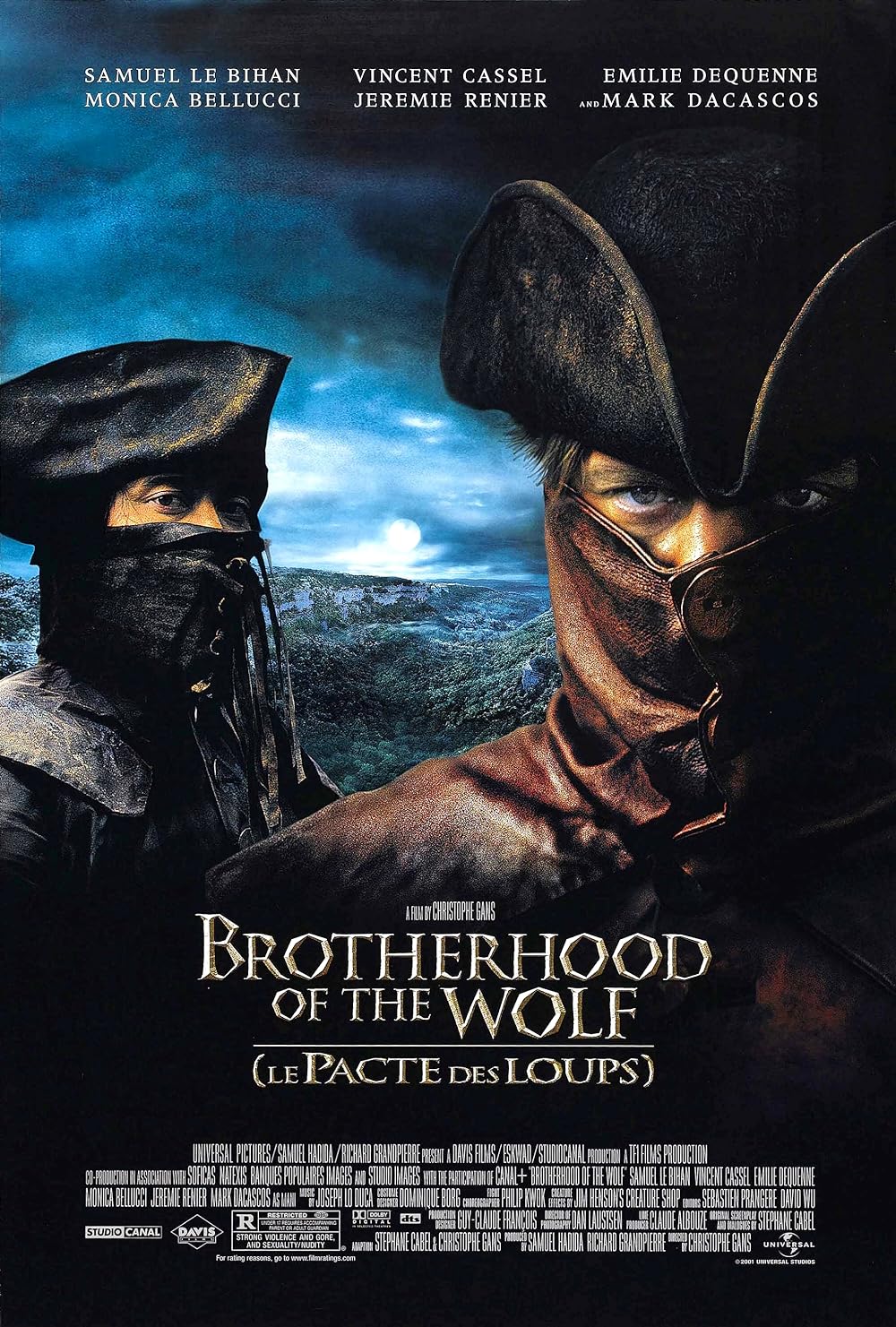 Brotherhood of the Wolf ( pacte des loups, Le )